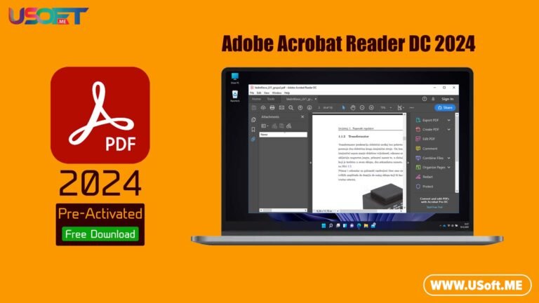 Adobe Acrobat Reader DC 2024 | usoft