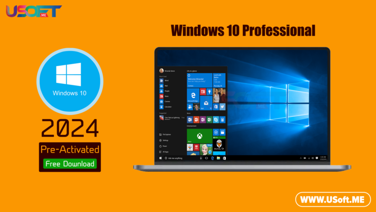 Windows 10 Professional Pre-Activated | usoft