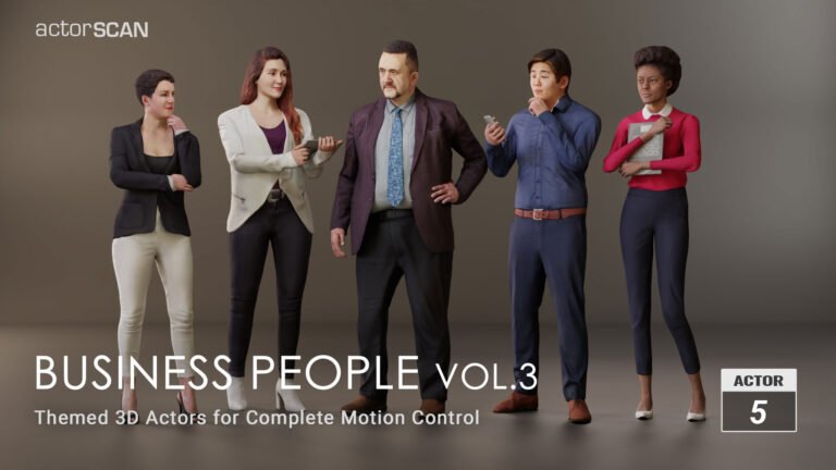 Reallusion Actorcore Business People Vol.3 | USoft